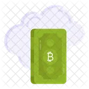Cloud Btc Cloud Bitcoin Cloud Cryptocurrency Icon