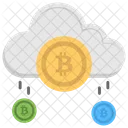 Cloud Bitcoin  Icon