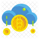Cloud Bitcoin Online Bitcoin Online Money Icon