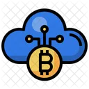 Cloud Bitcoin Bitcoin Ui Icon