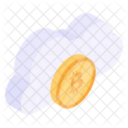 Cloud Bitcoin  Icon