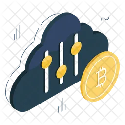 Cloud Bitcoin Equalizer  Icon