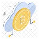 Cloud Bitcoin  Icon