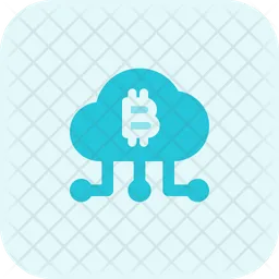 Cloud Bitcoin Network  Icon
