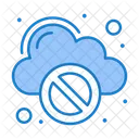 Cloud Block  Icon