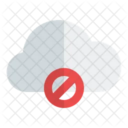 Cloud block  Icon