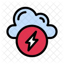 Cloud Bolt  Icon