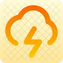 Cloud Bolt Bolt Cloud Thunder Icon