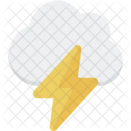 Cloud bolt  Icon