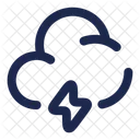 Cloud Bolt Bolt Cloud Thunder Icon