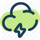 Cloud Bolt Bolt Cloud Thunder Icon