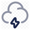 Cloud Bolt Bolt Cloud Thunder Icon
