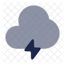 Cloud Bolt Bolt Cloud Thunder Icon