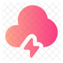 Cloud Bolt Bolt Cloud Thunder Icon