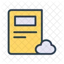 Cloud Newspaper Server Icon