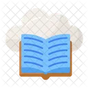 Cloud Book E Book Cloud Technology Icon