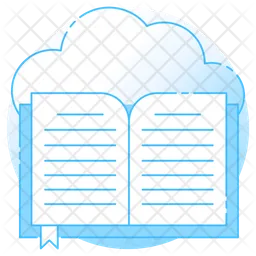 Cloud Book  Icon