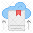 Cloud Education Cloud Book Cloud Library Icon