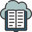 Cloud Book  Icône