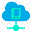 Cloud Book Ebook Icon