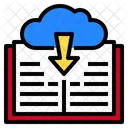Book Cloud Download Icon