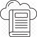 Cloud book  Icon