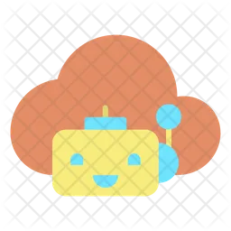 Cloud Bot  Icon