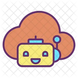 Cloud Bot  Icon