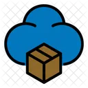 Box Package Cloud Icon