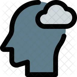 Cloud Brain  Icon