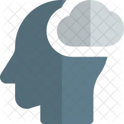 Cloud Brain  Icon