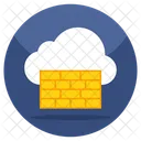 Cloud Brickwall Icon