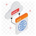 Technology Browser Cloud Icon