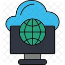 Cloud Browser Cloud Based Browser Online Browser Icon
