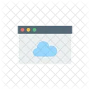 Cloud Browser Icon