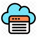 Cloud Browser  Icon