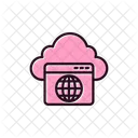 Cloud Browser Cloud Website Website Icon