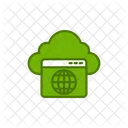 Cloud Browser  Icon