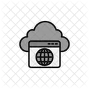 Cloud Browser  Icon