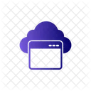Cloud Browser  Icon
