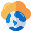Cloud Browser Cloud Network Cloud Technology Icon
