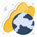 Cloud Browser Cloud Internet Cloud Network Icon