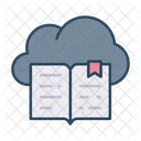 Cloud Buch E Book E Book Symbol