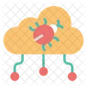 Bug Cloud Virus Virus Icon