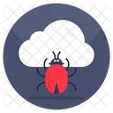 Cloud Bug Icon