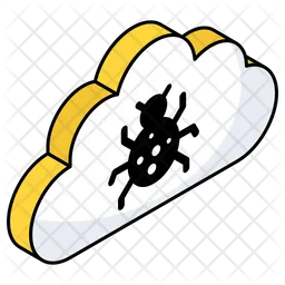 Cloud Bug  Icon