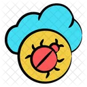 Cloud Bug  Icon