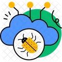 Bug Cloud Virus Virus Icon