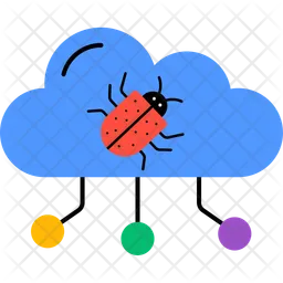 Cloud bug  Icon