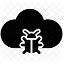 Cloud Bug Alert Icon